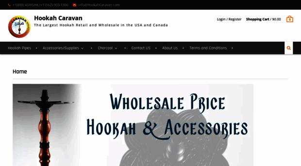 hookahcaravan.com