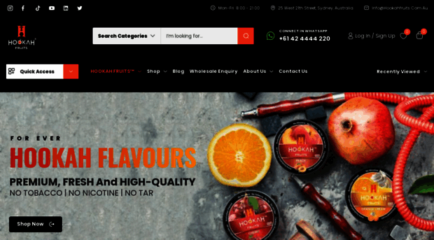 hookahfruits.com