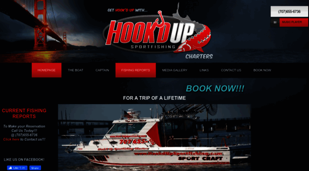 hookdupsportfishing.com