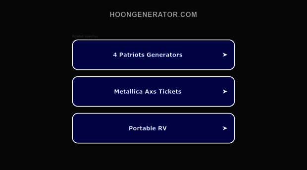 hoongenerator.com