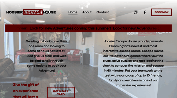 hoosierescapehouse.com