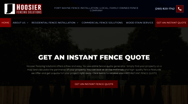 hoosierfencing.com