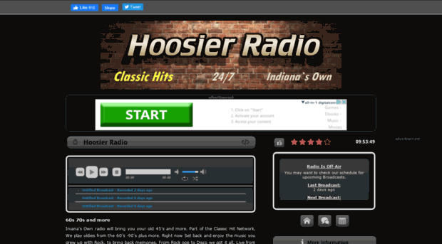 hoosierradiofm.caster.fm