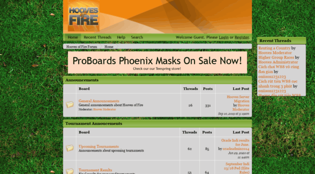 hoovesoffire.proboards.com