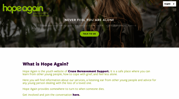 hopeagain.org.uk