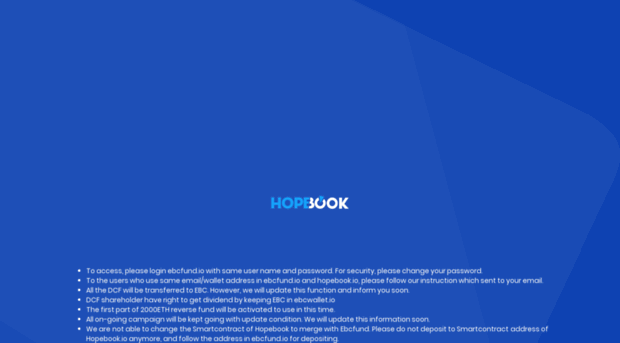 hopebook.io