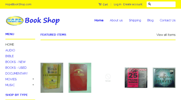 hopebookshop.com