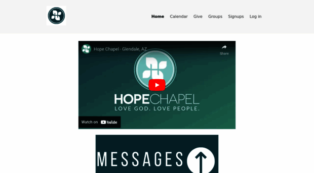 hopechapelglendale.churchcenter.com