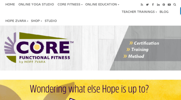 hopecorefitness.com