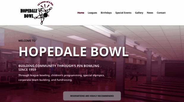 hopedalebowl.ca