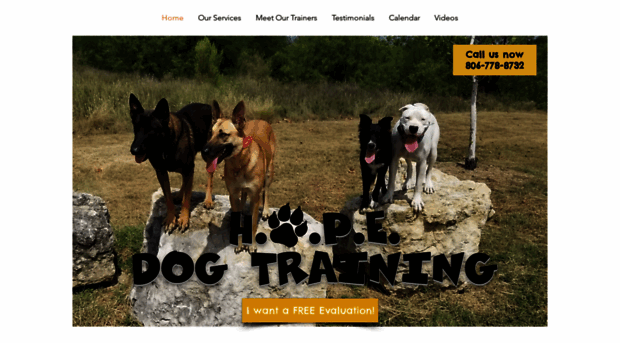 hopedogtraining.com