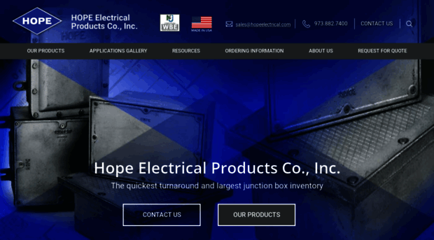 hopeelectricalproducts.com