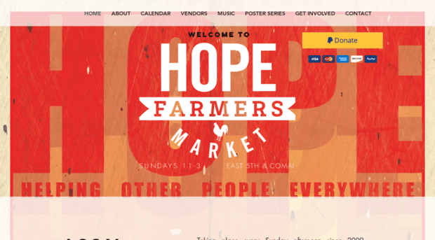 hopefarmersmarket.org