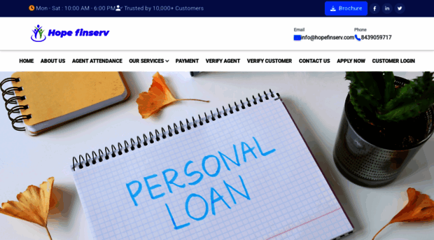 hopefinserv.com