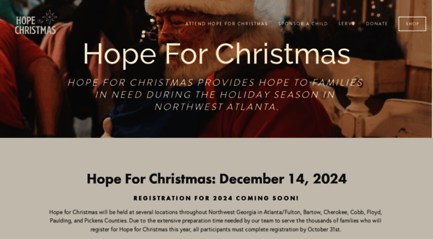 hopeforchristmas.com