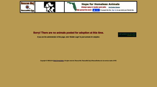 hopeforhomelessanimals.rescueme.org