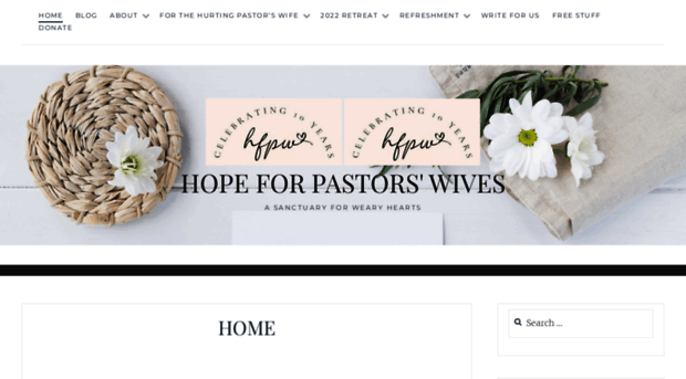 hopeforpastorswives.com