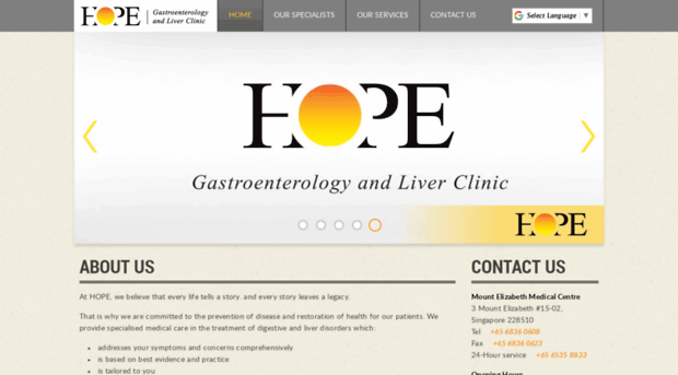 hopegastro.com