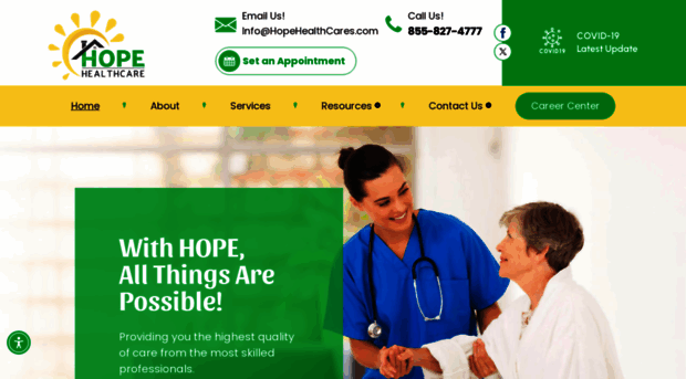 hopehealthcares.com