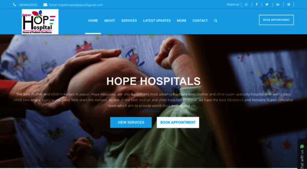 hopehospitaljaipur.com