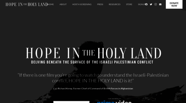 hopeintheholyland.com