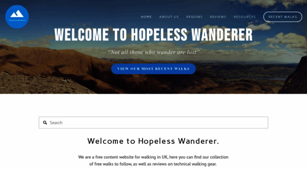 hopelesswanderer.co.uk