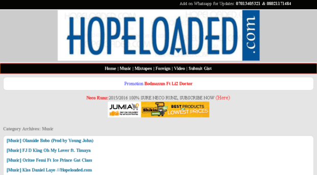 hopeloaded.com