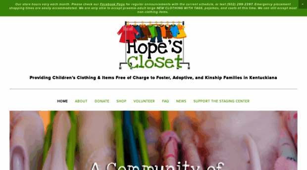 hopesclosetky.com