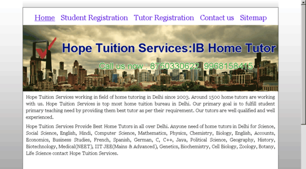 hopetuitionservices.in