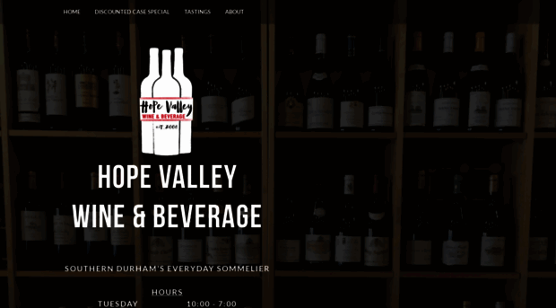 hopevalleywineandbeverage.com