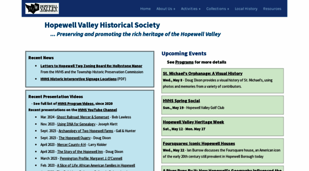 hopewellvalleyhistory.org