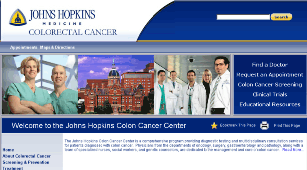 hopkinscoloncancercenter.org