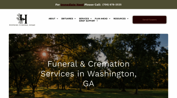 hopkinsfuneralhome.com