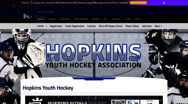 hopkinshockey.com