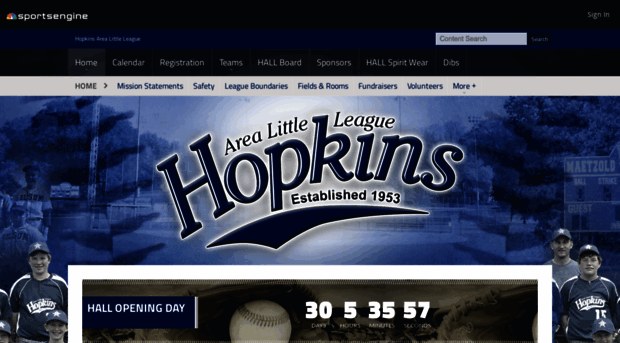 hopkinslittleleague.com