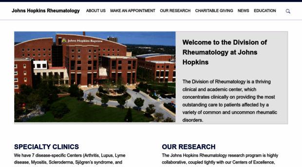 hopkinsrheumatology.org