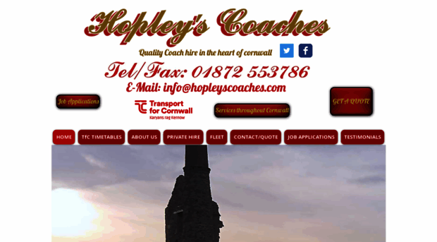 hopleyscoaches.com