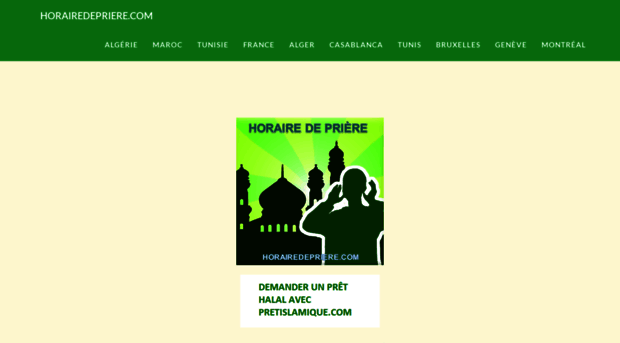 horairedepriere.com