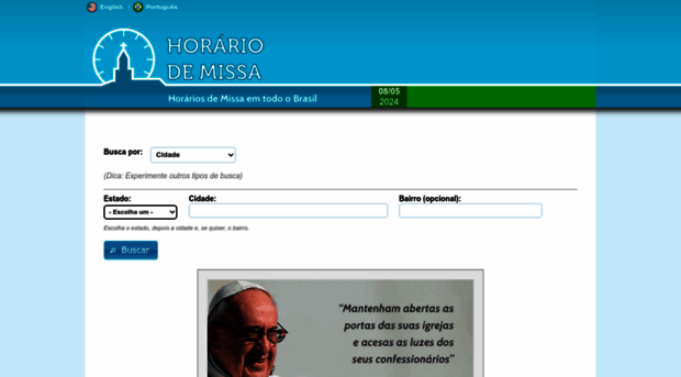 horariodemissa.com.br