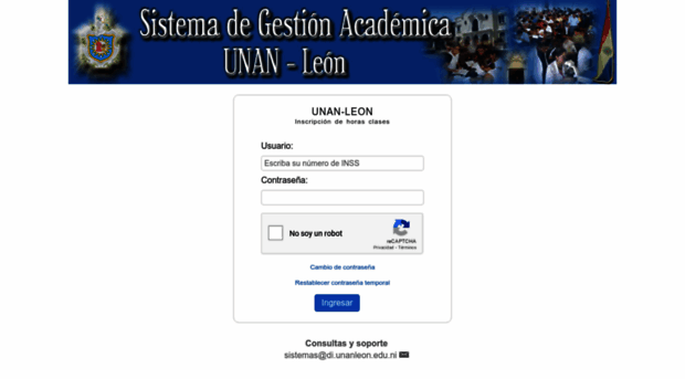 horasclases.unanleon.edu.ni