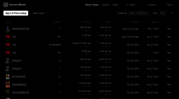 horizon.market