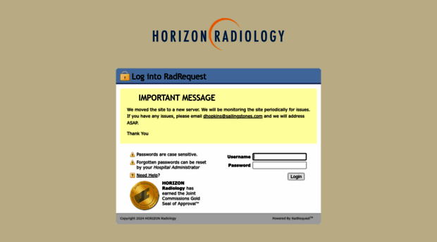 horizon.radrequest.com