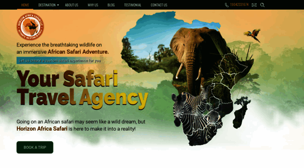 horizonafricasafari.com