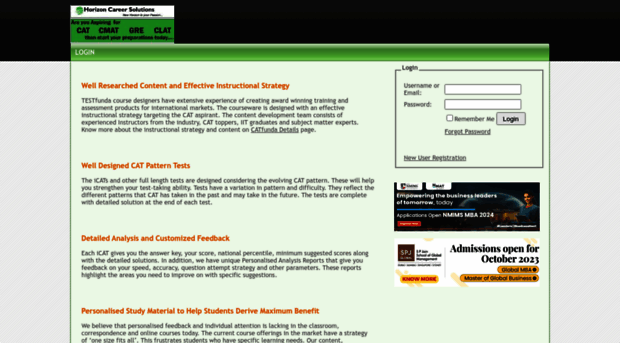 horizoncareersolution.testfunda.com