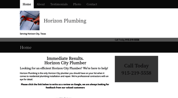 horizoncityplumber.com