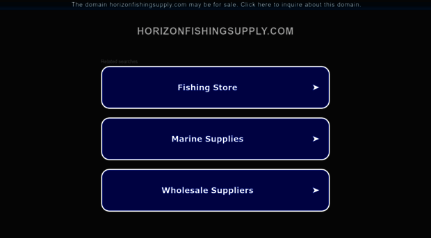 horizonfishingsupply.com