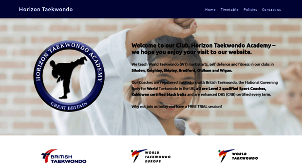 horizontaekwondo.co.uk