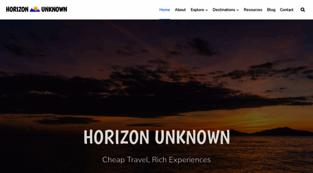 horizonunknown.com