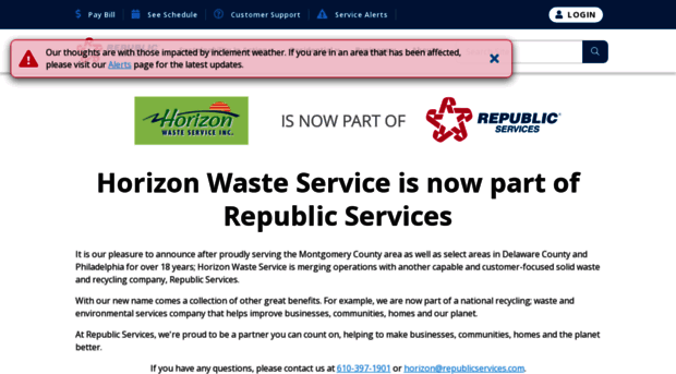 horizonwasteservice.com