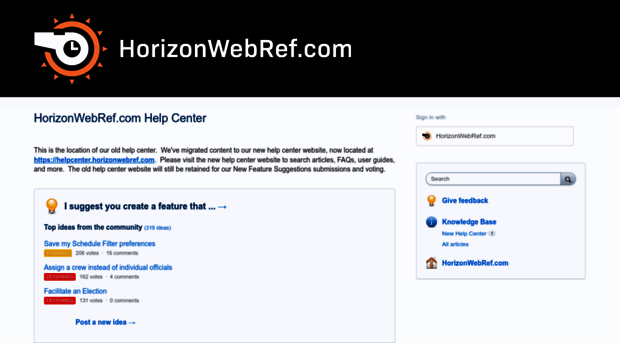 horizonwebref.uservoice.com